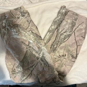 Women’s Disclosure Pink Tree Camouflage Cargo Jeans